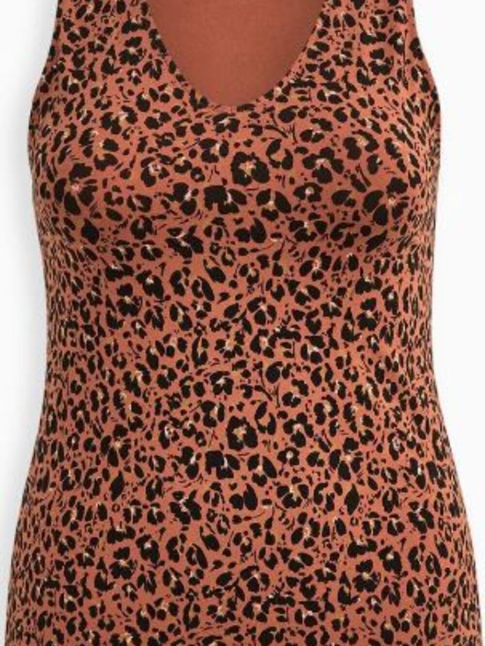 Torrid Foxy V-Neck Tank Top Shirt 2X - Picture 4 of 5